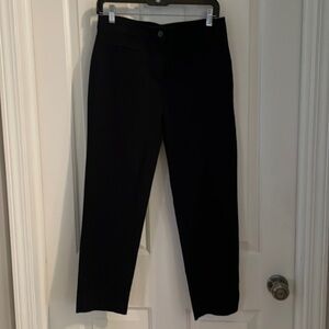 Ann Taylor cotton pant in size 4, black color